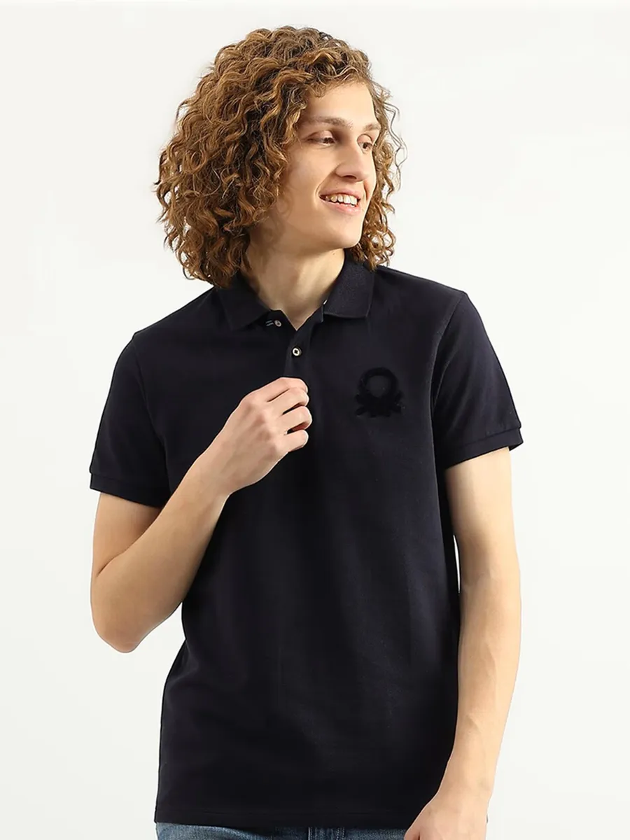 UCB navy cotton t shirt