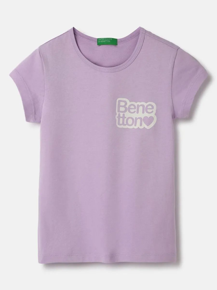 UCB plain lavender cotton t-shirt