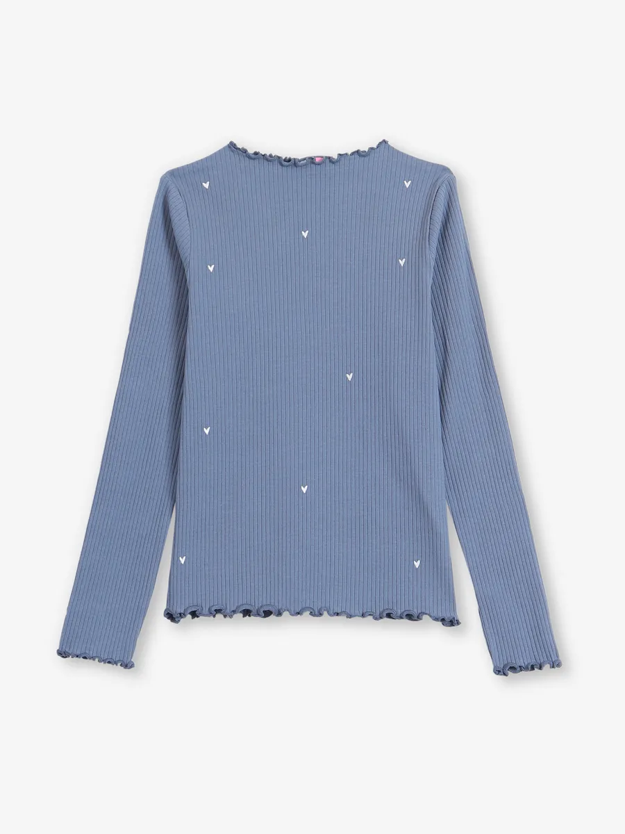 VERO MODA plain grey t-shirt in cotton fabric