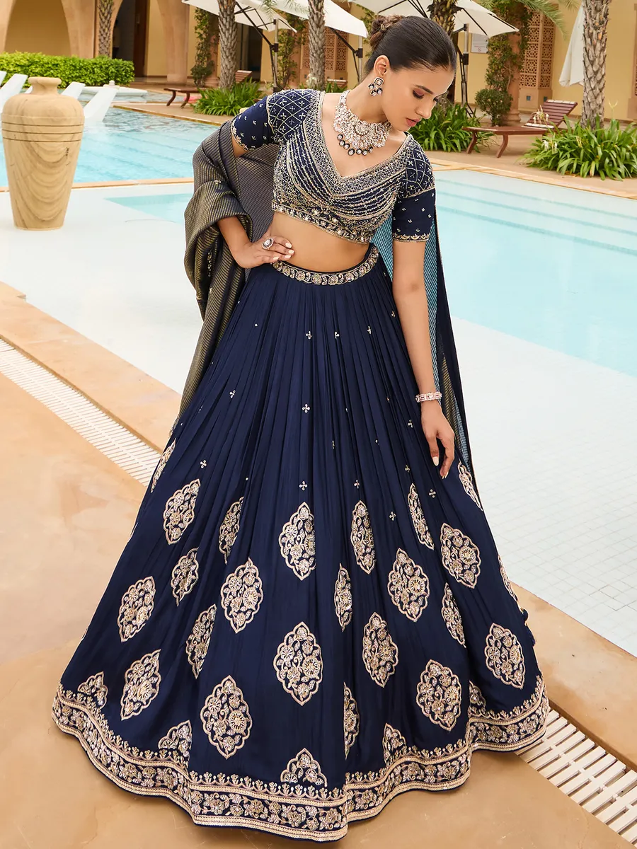 Navy lengha clearance
