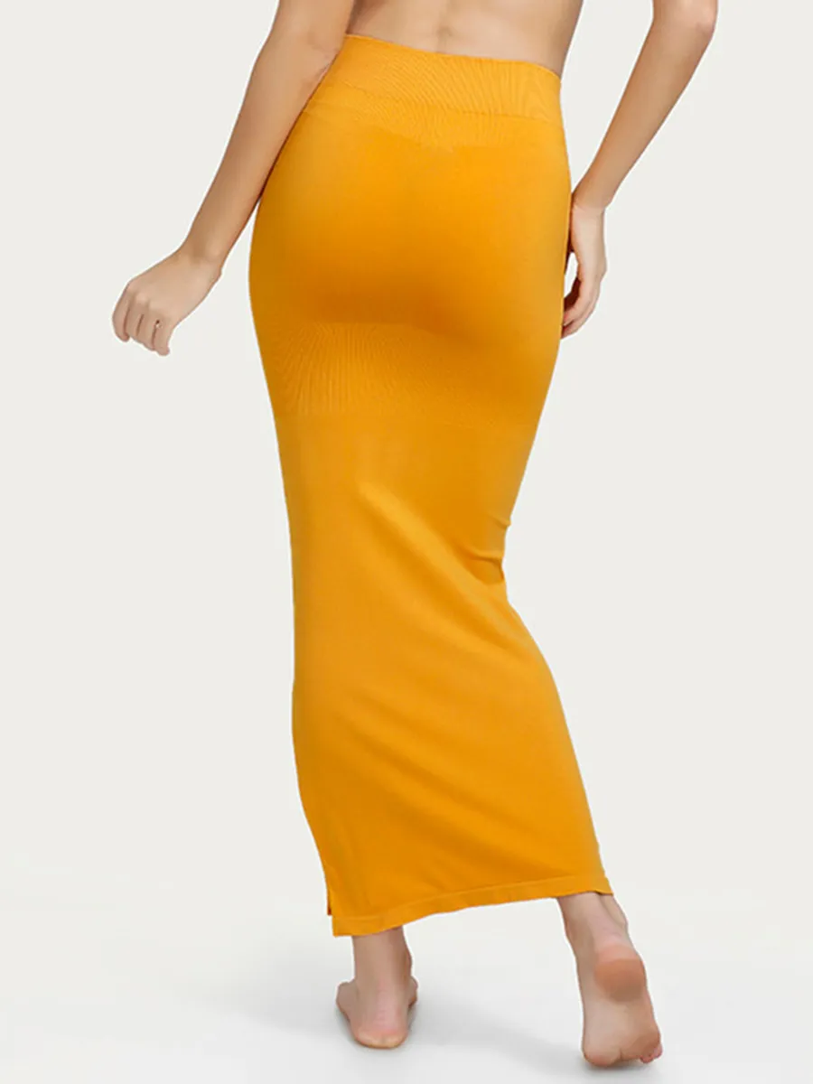 Zivame Women's Petticoat Shapewear - Medium Control Mermaid Saree Slip For Belly & Love Handles