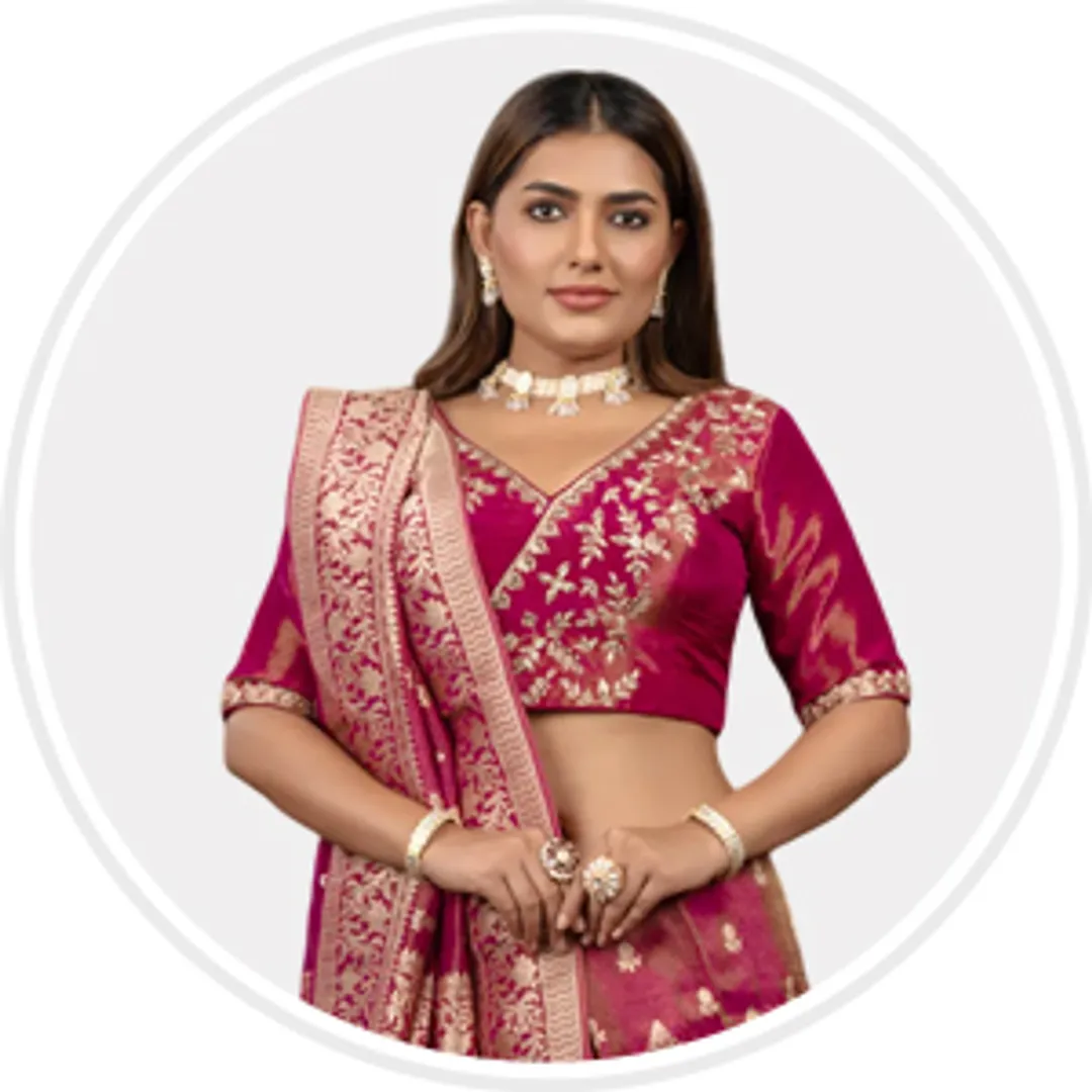 Banarasi Silk Saree for wedding