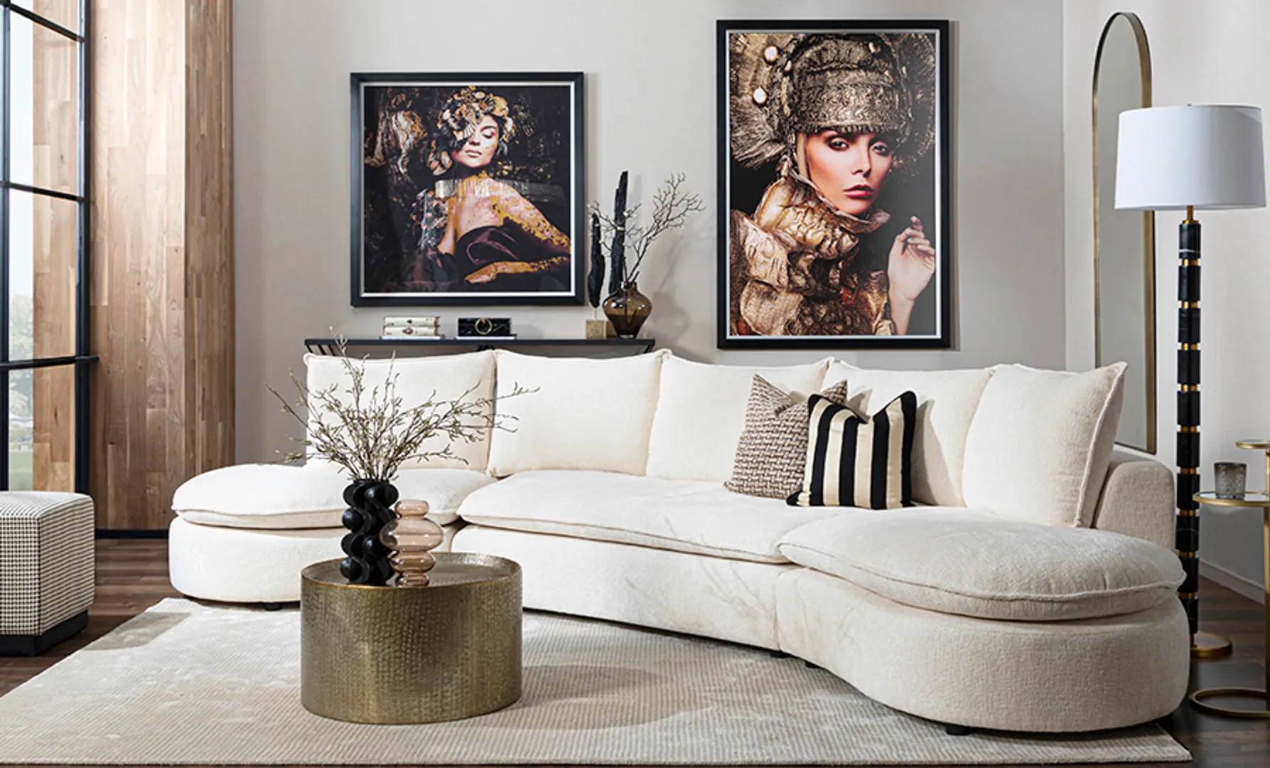 Shop U Shaped Sofas Online Stylish Comfortable United Arab