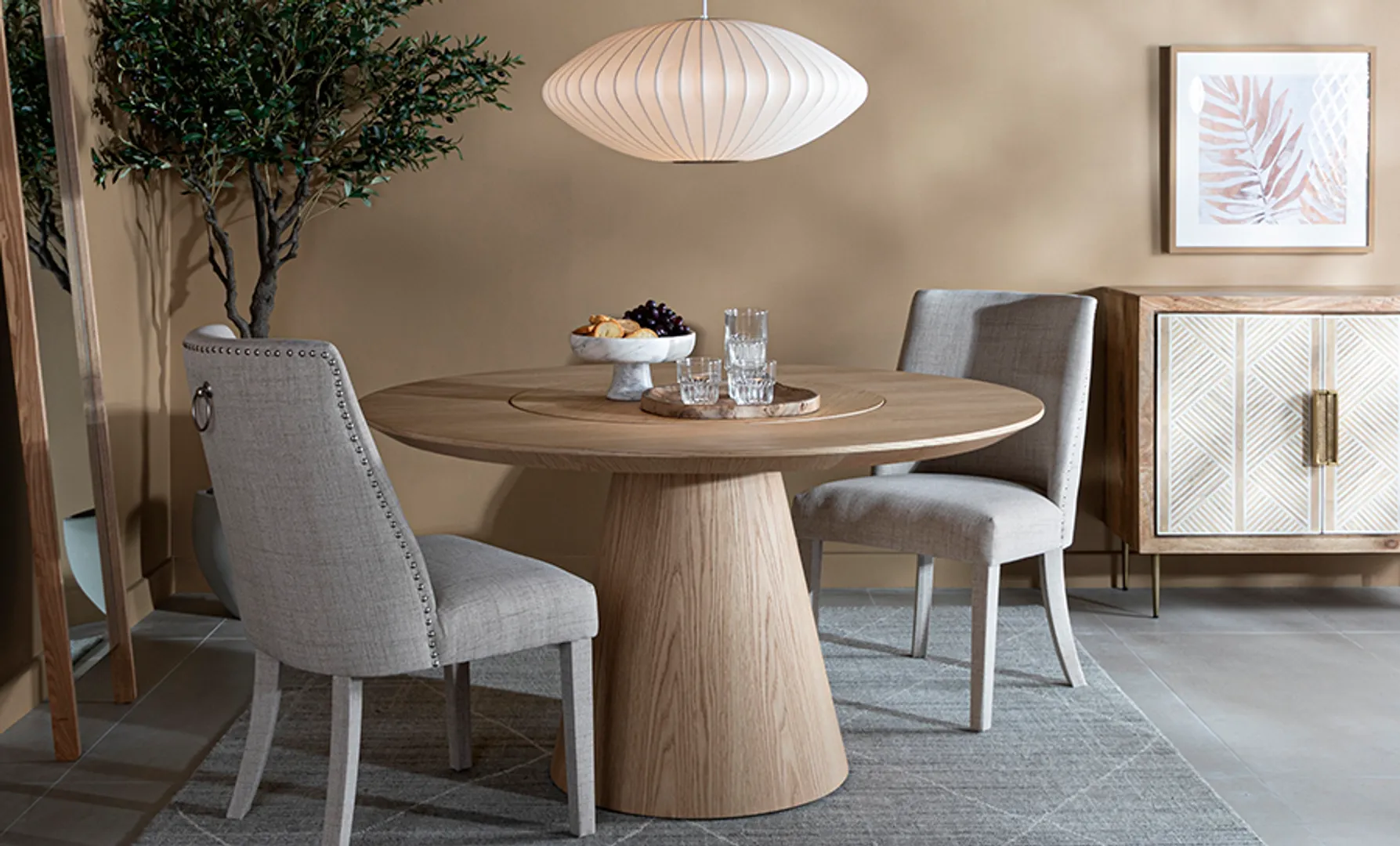 Shop for Elegant Round Dining Tables Online in UAE United Arab