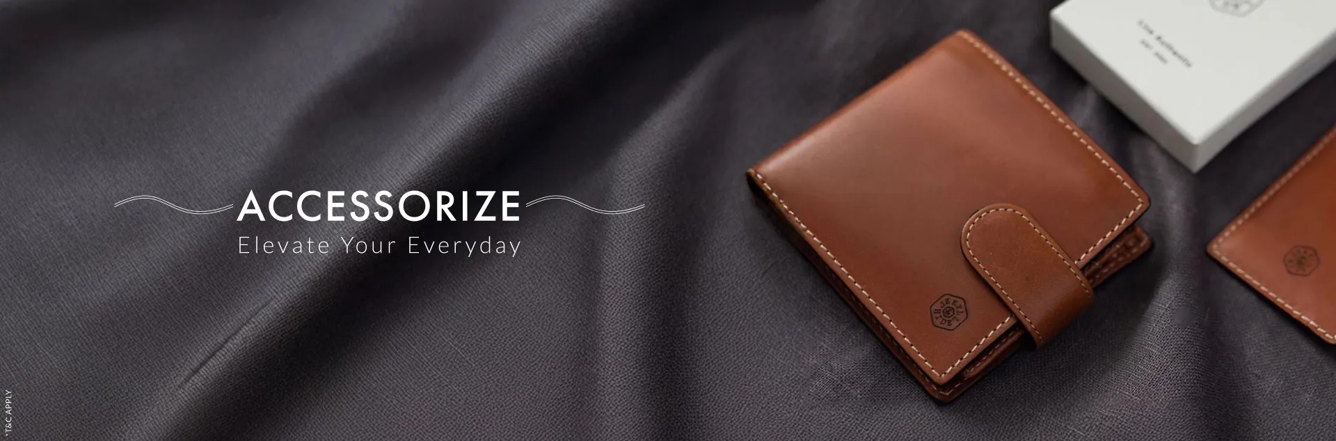 Men's Wallets, Pen Pouch, Lighters, Leather Laptop Bags, and Card Holder Collection Banner