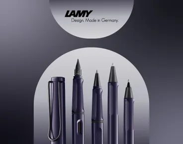 Lamy Fountain Pen, Roller Pen, and Ball-Point Pen Collection Banner