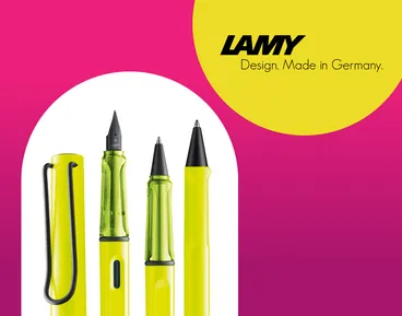 Lamy Fountain Pen, Roller Pen, and Ball-Point Pen Collection Banner
