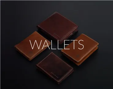 Premium Leather Wallet For Men Collection Banner