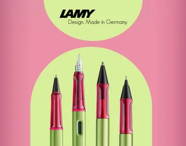 Lamy Fountain Pen, Roller Pen, and Ball-Point Pen Collection Banner
