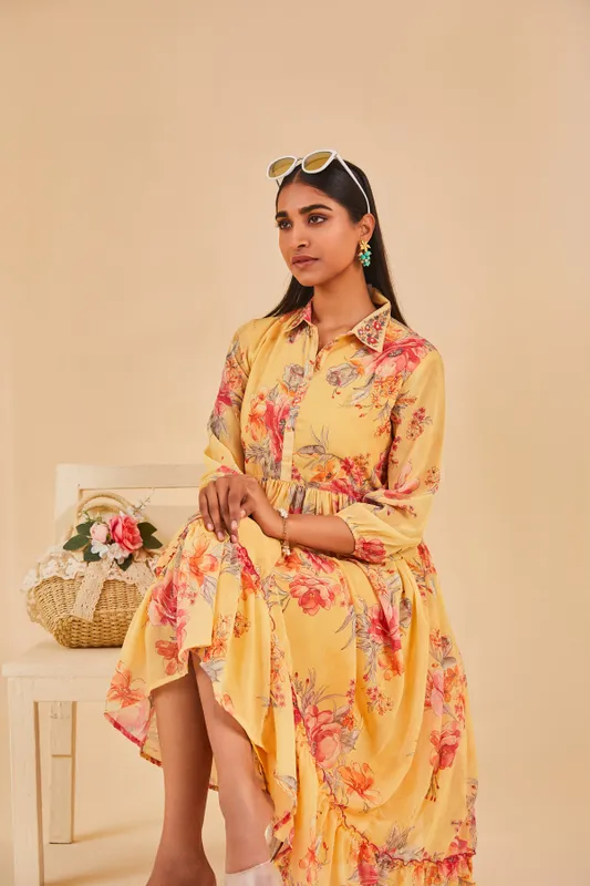 Buy yellow dress online best sale