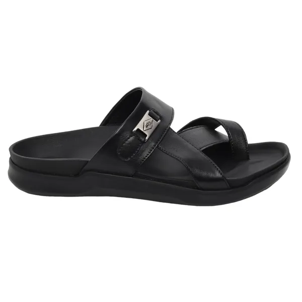 Hitz Men Leather  Slip On Sandals