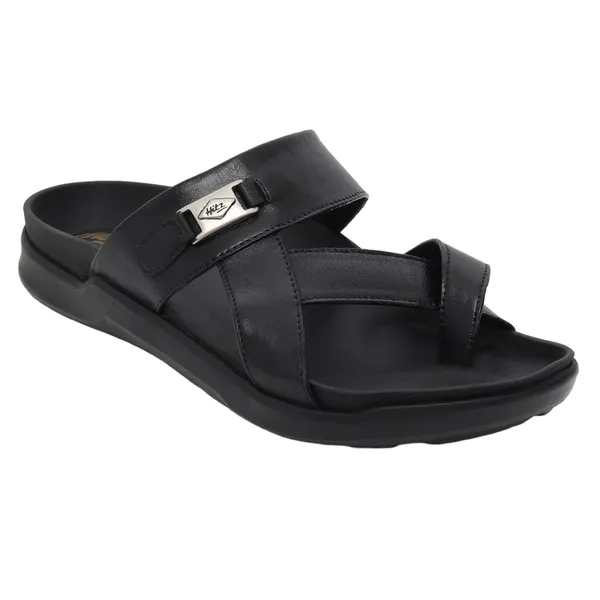 Hitz Men Leather  Slip On Sandals