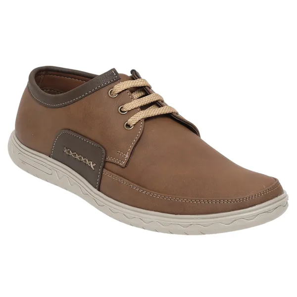 Binutop Men Tan Sneakers