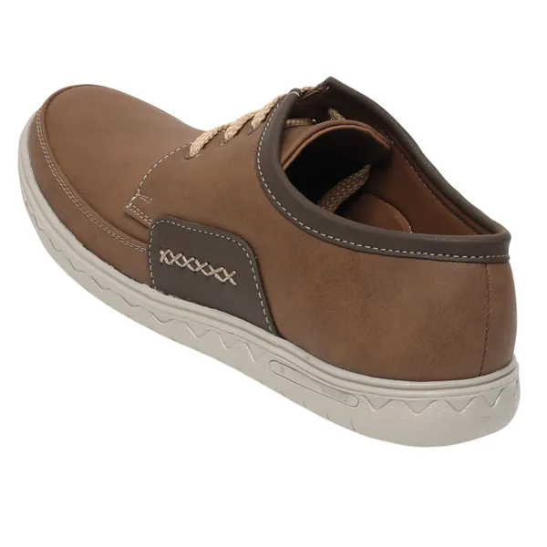 Binutop Men Tan Sneakers