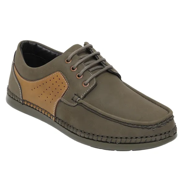 Binutop Men Olive Sneakers