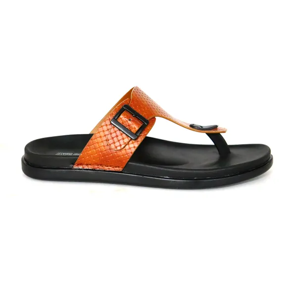 Explore Men Tan Slippers