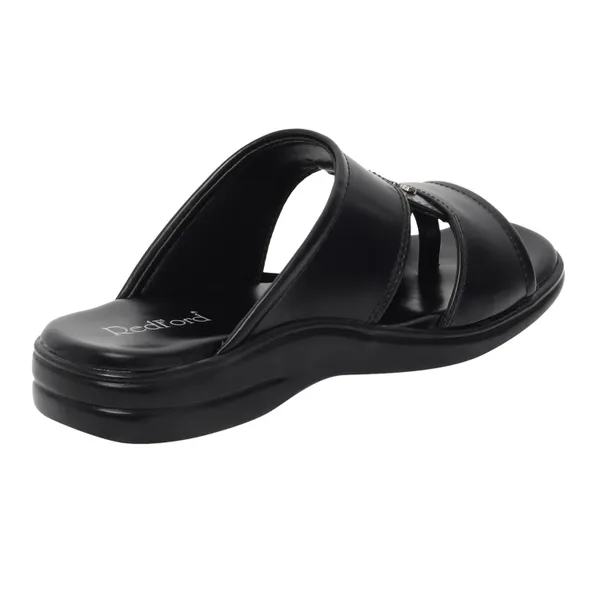 Redford Men Black Sandals