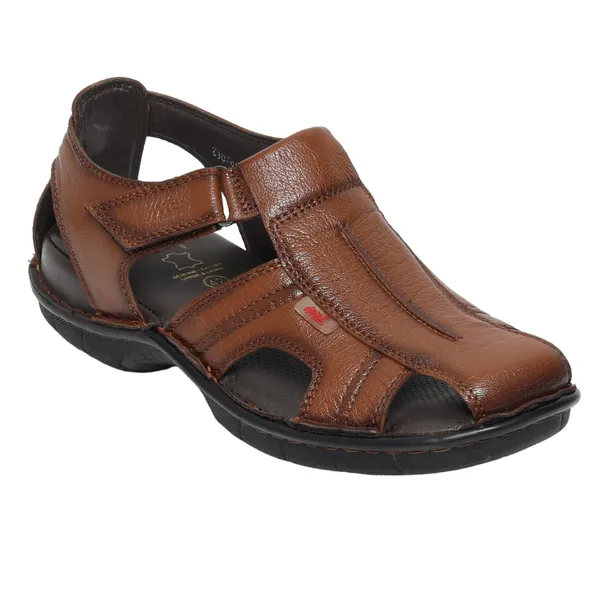 Hitz Men Slip-On Sandals with Velcro Fastening