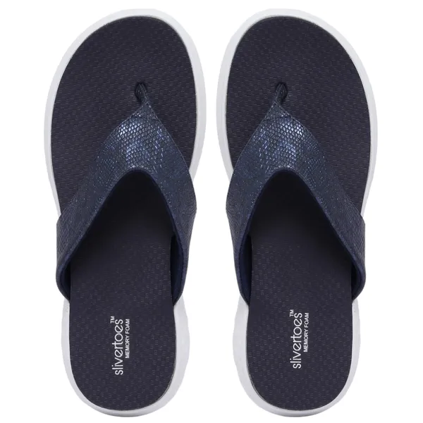 Slivertoes Women V-Strap Flipflops