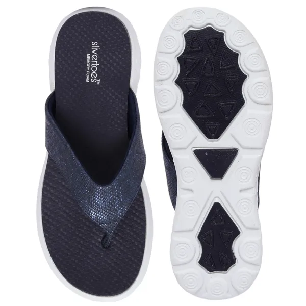 Slivertoes Women V-Strap Flipflops