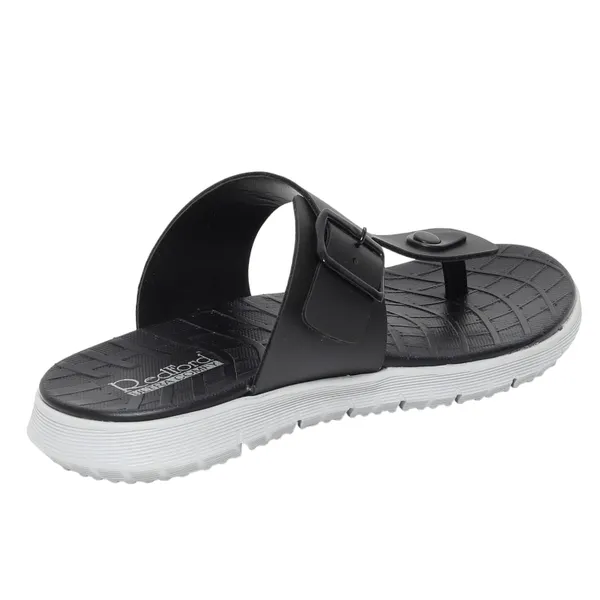 Redford Men T-Strap Buckle Flip-Flops