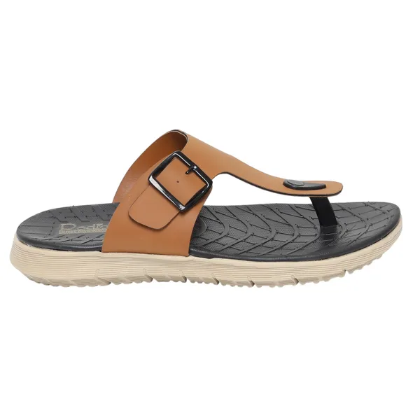 Redford Men T-Strap Buckle Flip-Flops