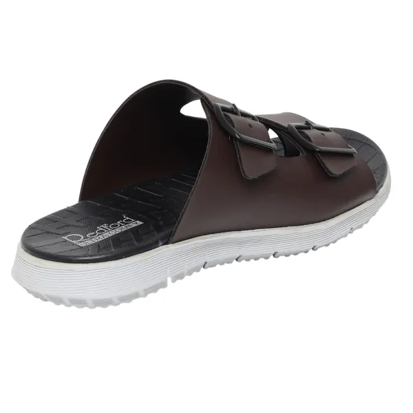 Redford Men Buckle Strap Flip-Flops