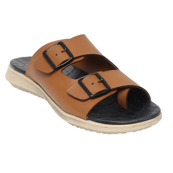 Redford Men Buckle Strap Flip-Flops