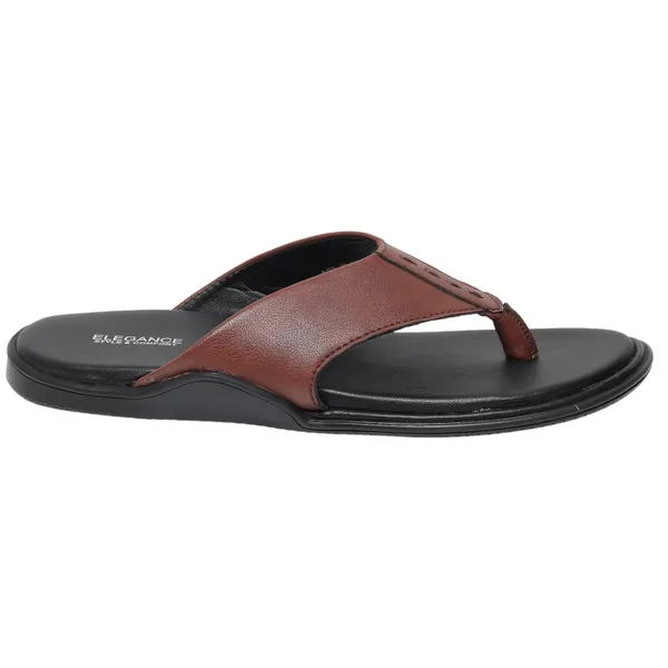 Elegance Men Thong-Strap Sandals