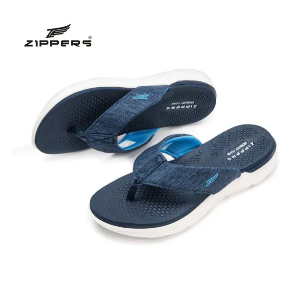 Zippers Women V-Strap Slippers