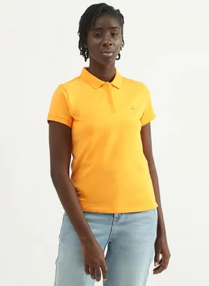 UCB cotton plain orange t shirt