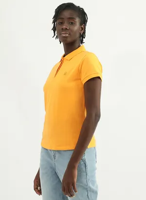 UCB cotton plain orange t shirt