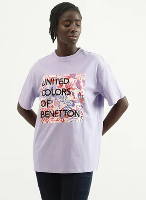 UCB lilac purple cotton t shirt