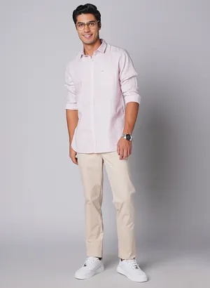 Oxemberg Men Slim Fit Print Casual Shirt