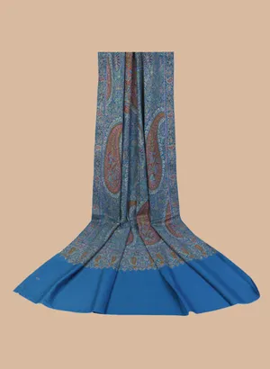 Handloom Pure Pashmina Shawl-Jama