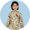 Boys Printed Kurta Suit