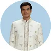 Mens Plus Size Indo Western