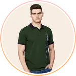Green T-shirt for Men