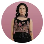 Women Partywear Kurti Set