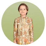 Boys Printed Indowestern & Sherwani