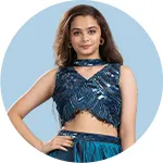 Girls Party Wear Lehenga Choli