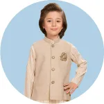 Boys Wedding Wear Waistcoat Set