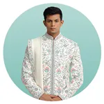 Mens Plus Size Sherwani