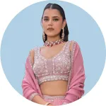 Women Engagement Lehenga Choli