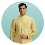 Haldi Waistcoat Set