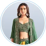 Jacket Style Salwar Suit