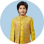Boys Printed Waistcoat Set Collection