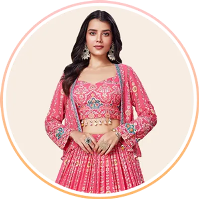 Pink Lehengas