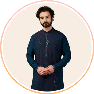 Embroidered Kurta Pajama