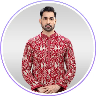 Embroidered Kurta Pajama